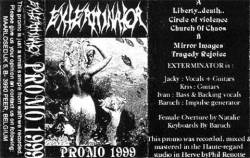 Exterminator (BEL) : Promo 1999